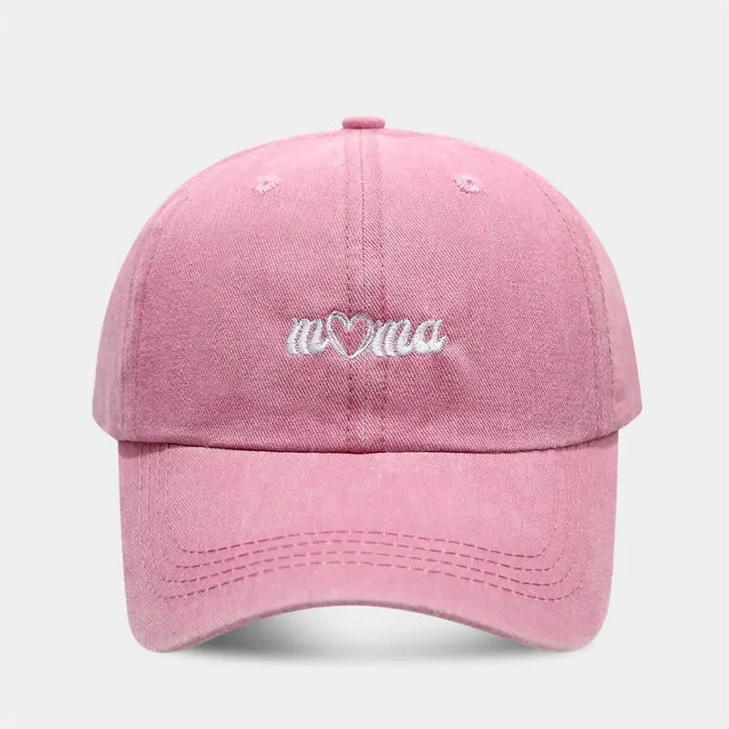 Cotton Letter Embroidery Casquette Baseball Cap