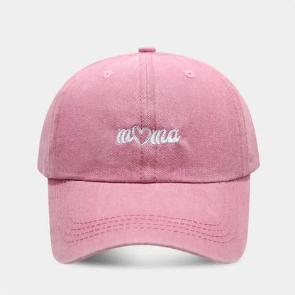Cotton Letter Embroidery Casquette Baseball Cap