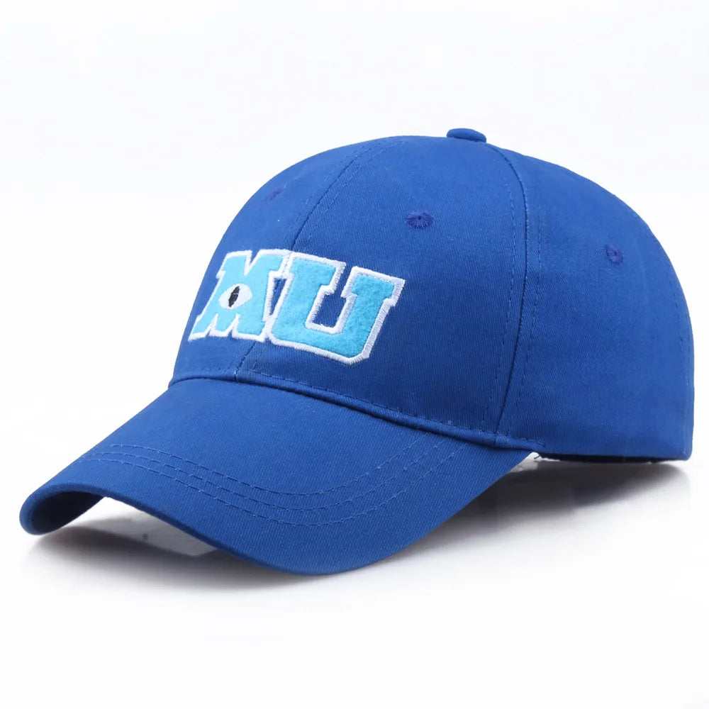 Pixar Monster University MU Baseball Cap For Men Women