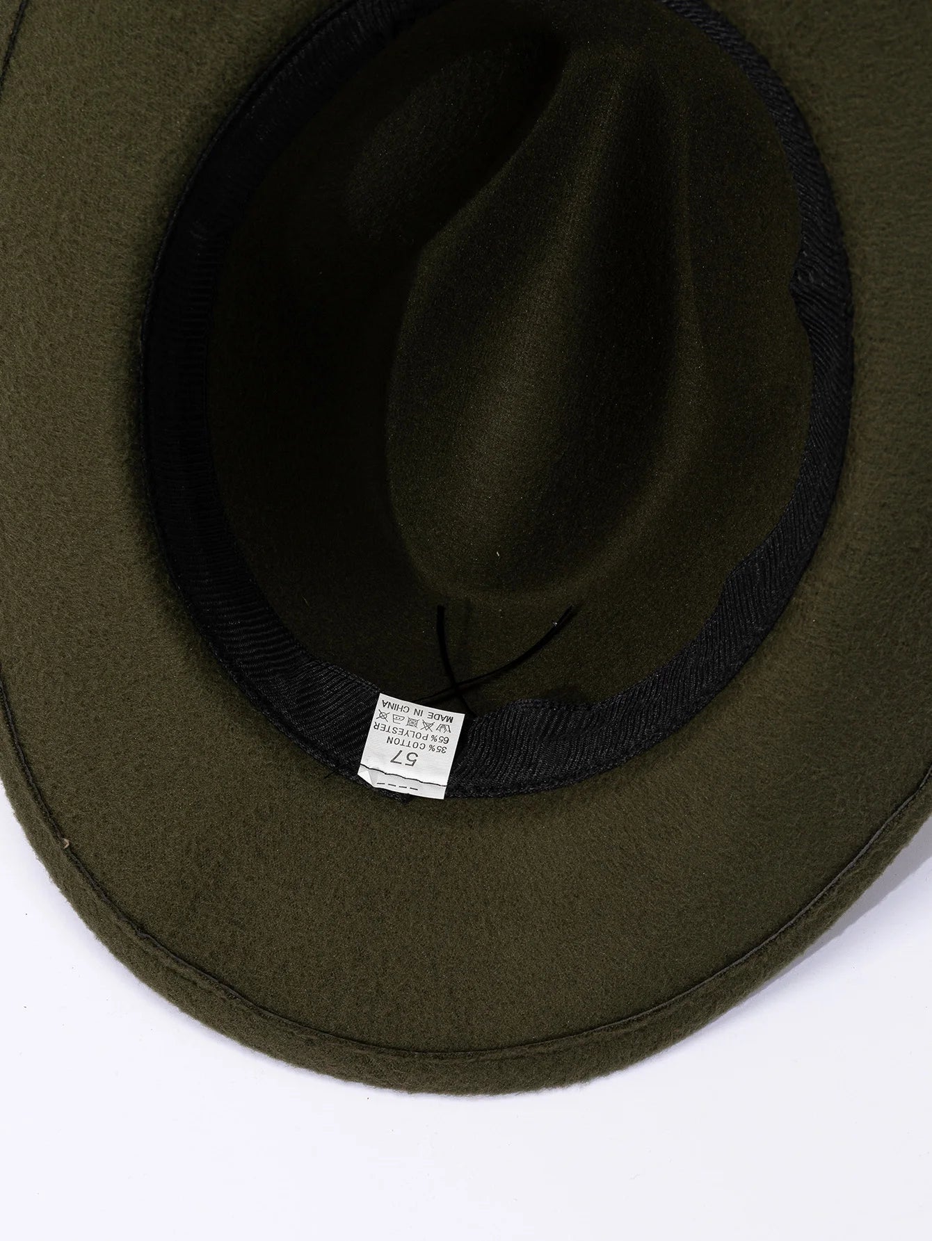 British Style Belt Soft Felt Hat For Men And Women Top Hat