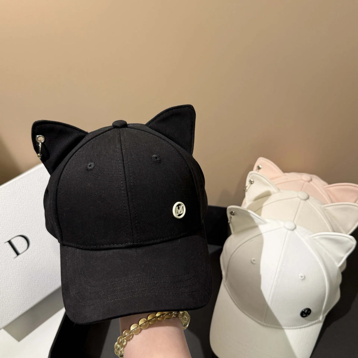 Lovely Cat Ear Baseball Cap