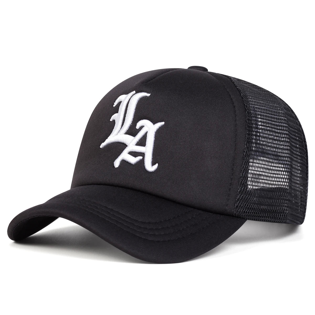 Unisex Letter Embroidery Baseball Net Caps Spring and Summer Outdoor