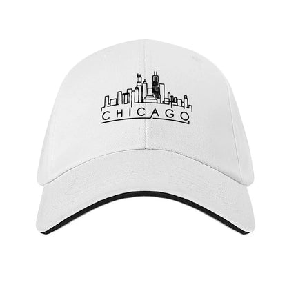 Chicago Baseball Cap Hip Hop Designer Hat Visor Anime Golf Men Women's