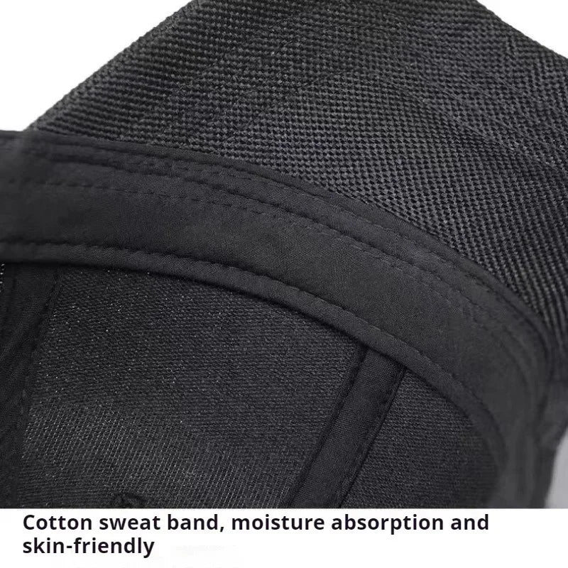 Summer Big Head 65cm Cotton Linen Baseball Caps