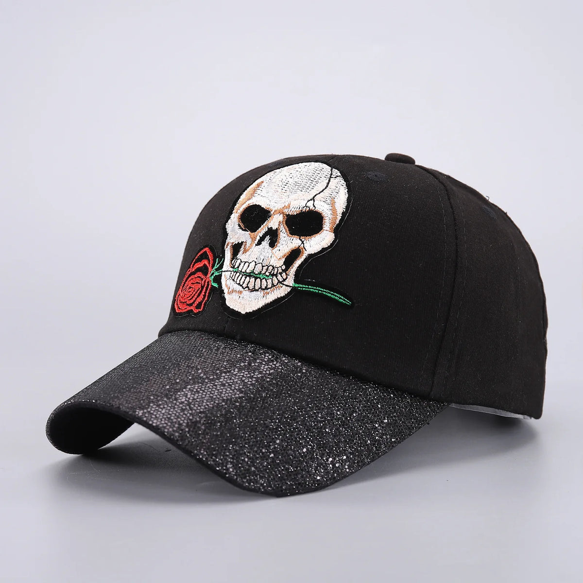 Skull Baseball Cap Halloween Party Funny Scary Expression Design Costume Party Accessories For Men Women Unisex