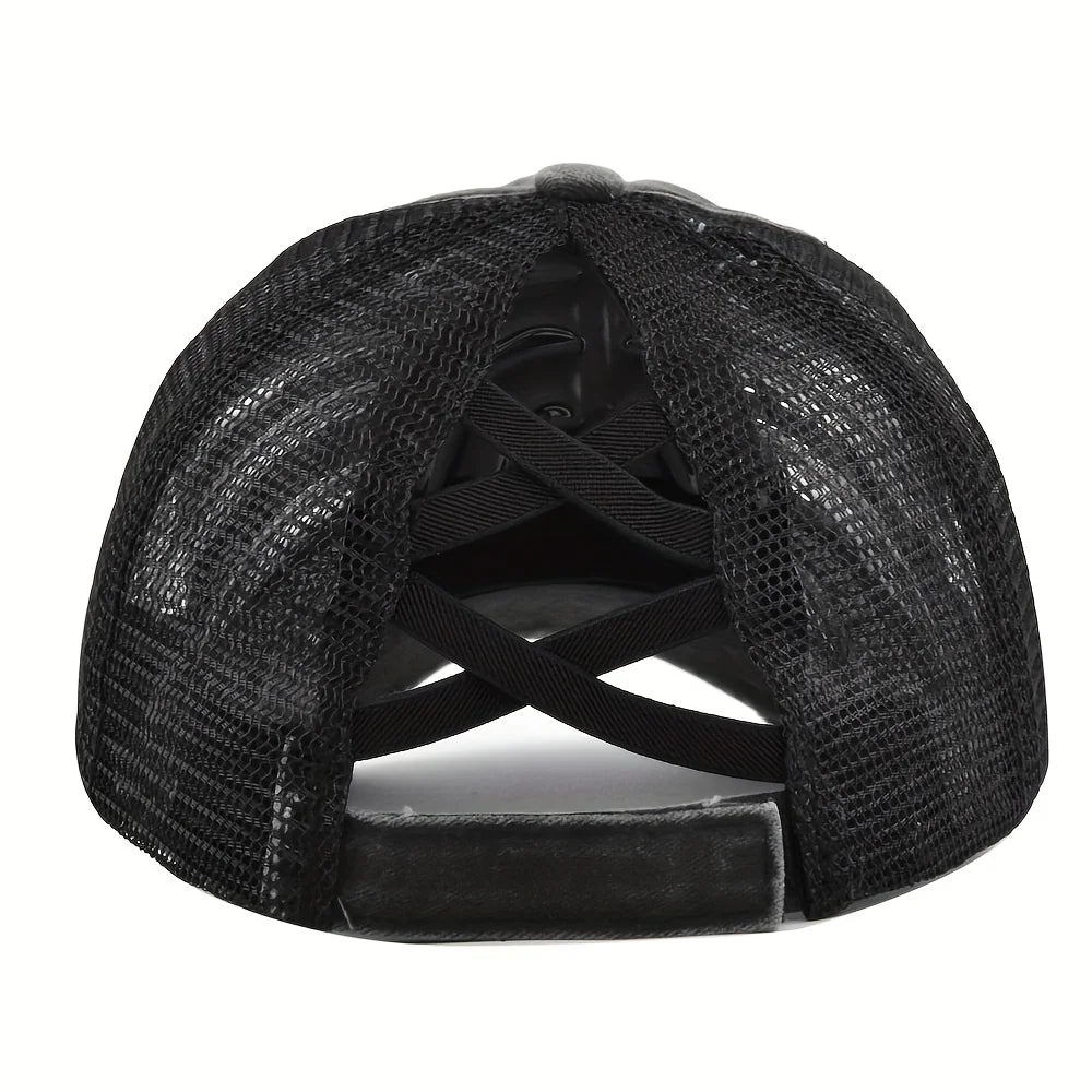 Piece Of Spring and Summer Breathable Retro Style Distressed Baseball Cap Outdoor Sports Travel Cap