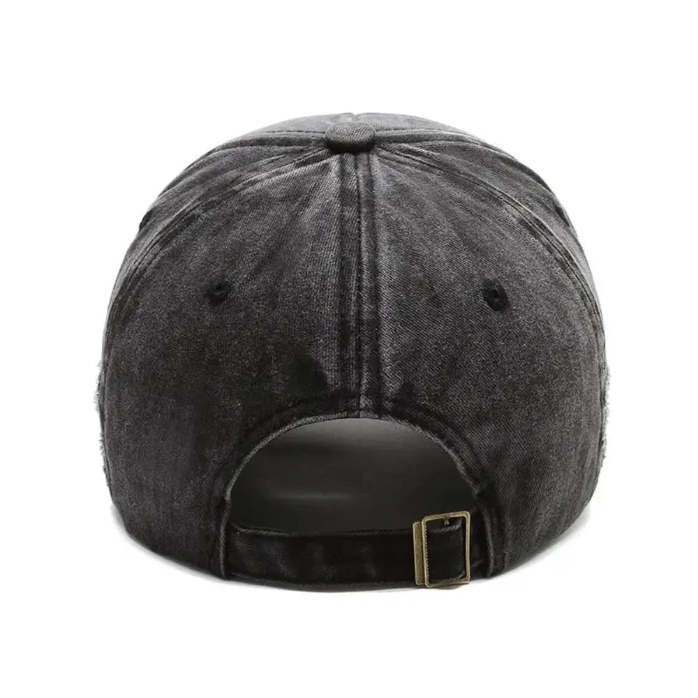 Cow Head Pattern Letter Embroidery Baseball Cap