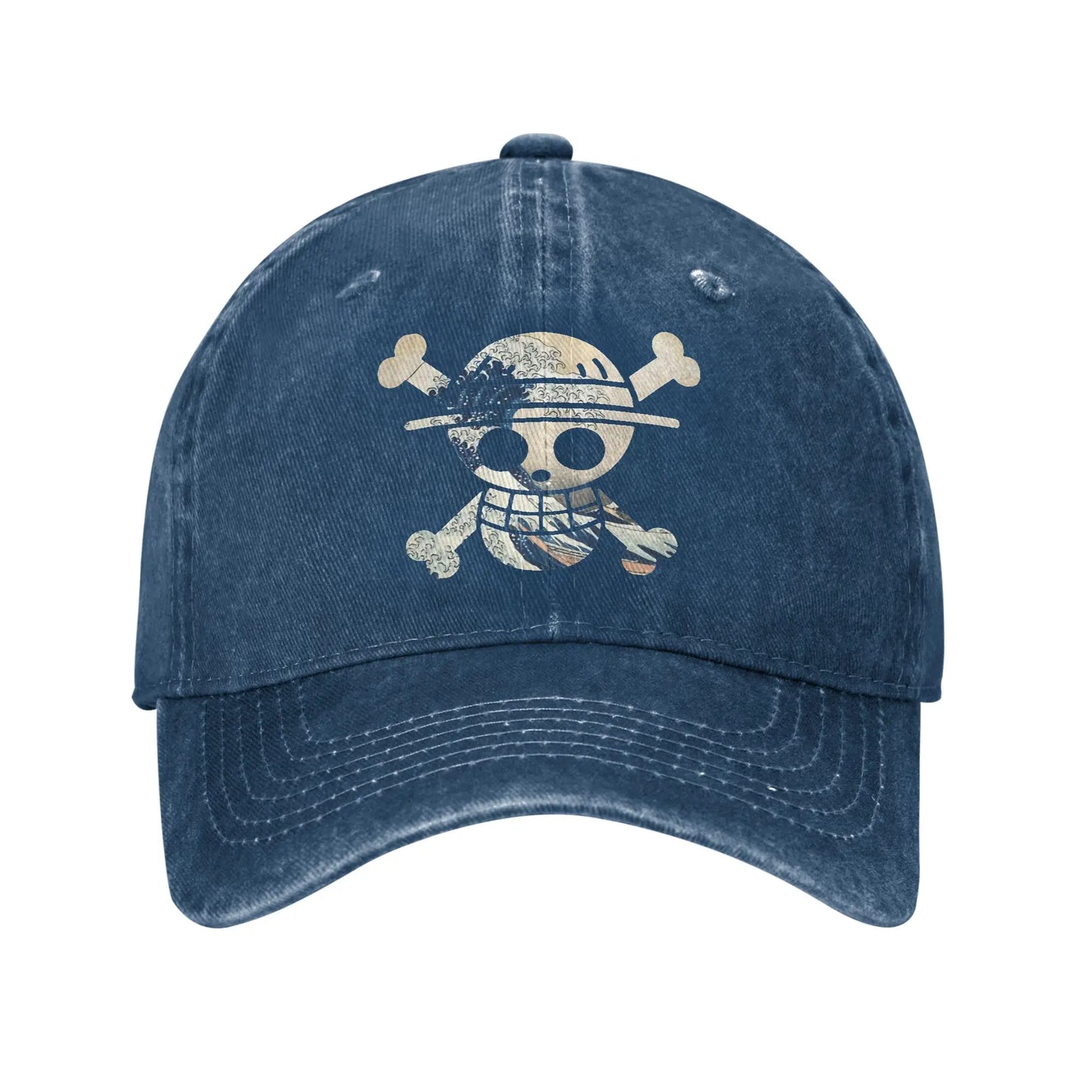 Fashion Ones Pieces Hokusai Baseball Caps Unisex