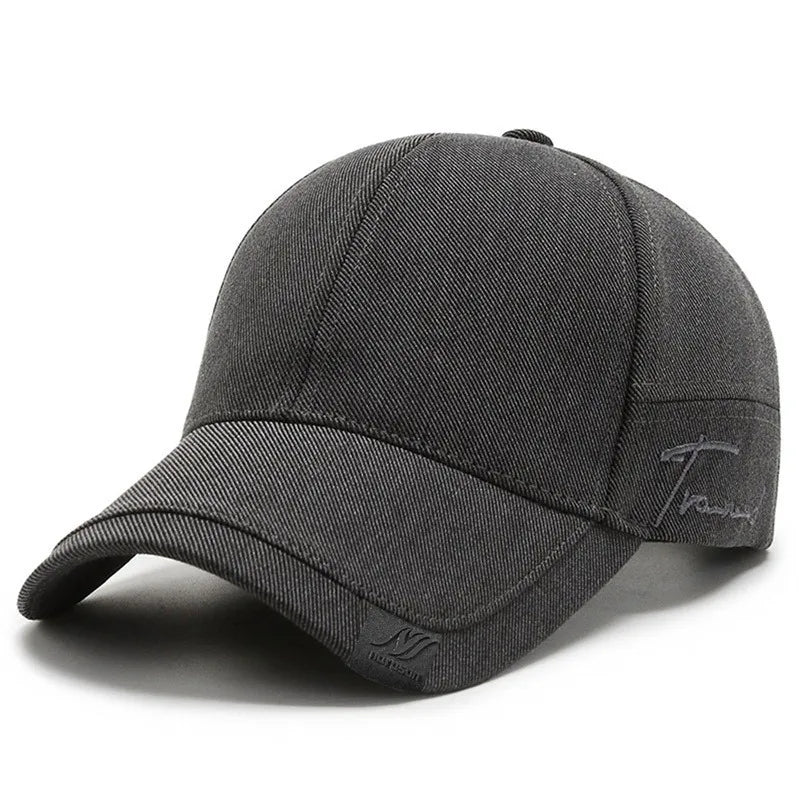 High Quality Solid Baseball Caps For Men Outdoor Cotton Cap