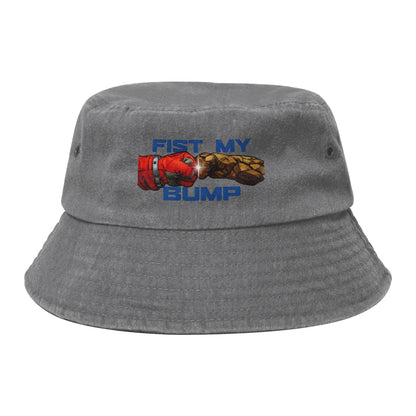 Woman Distressed Denim Bucket Hats