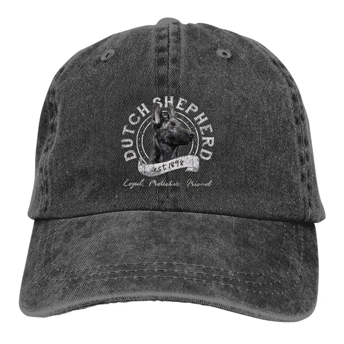 Dutch Shepherd Dog Breed Design Classic Baseball Cap Men Hats Women