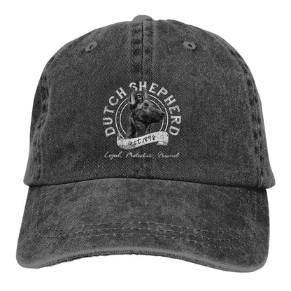 Dutch Shepherd Dog Breed Design Classic Baseball Cap Men Hats Women