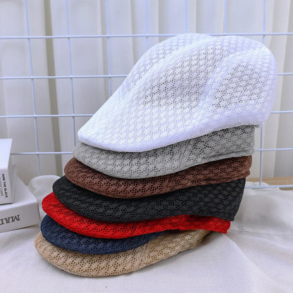 Summer Breathable Berets Men
