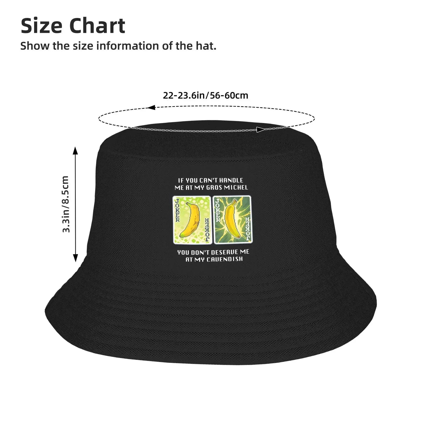 Fashion Bucket Hats Gros Michel And Cavendish Balatro Game Bob Hats Men Women