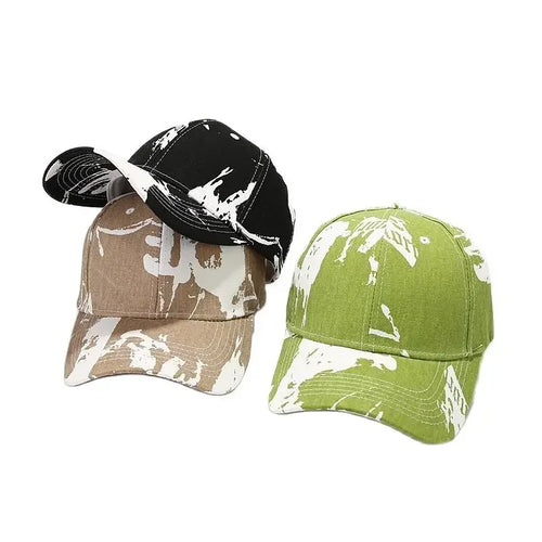 Four Seasons 8 Style Cotton Graffiti Print Casquette Baseball Cap