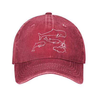 Whales And Sun Tattoo By Robe De Extremoduro Sun Baseball Cap