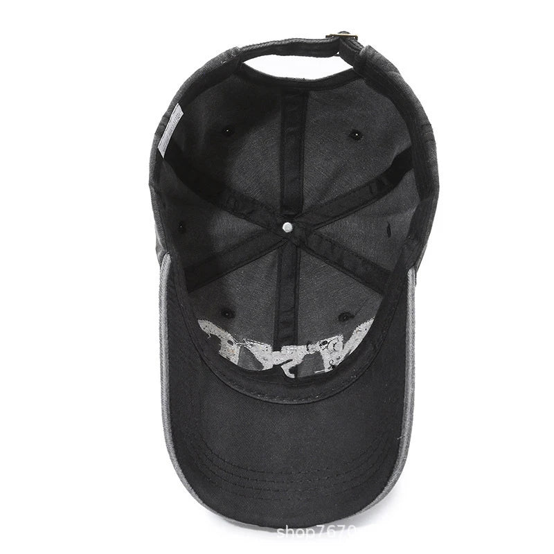 Arrival Vintage Big Letter NYC Baseball Cap Men Cotton Washed Spring Autumn For Women