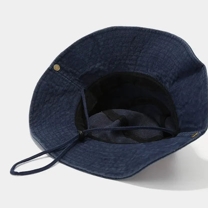 Spring Cotton Solid Bucket Hat Fisherman Hat
