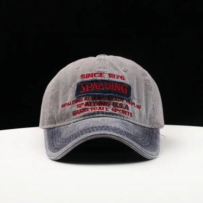 Spring Summer Autumn Baseball Hats Trendy Korean Style Outdoor Leisure Sports Sun Hat Baseball Cap