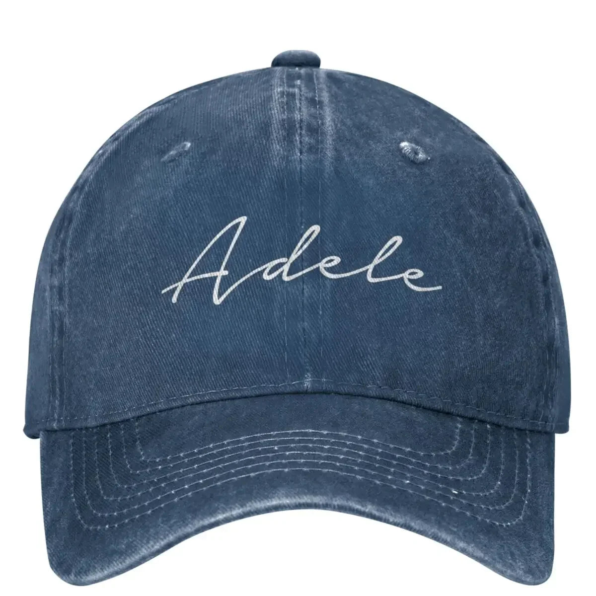 Adele Baseball Caps Outfit Casual Distressed Denim Washed Snapback Dad Hat
