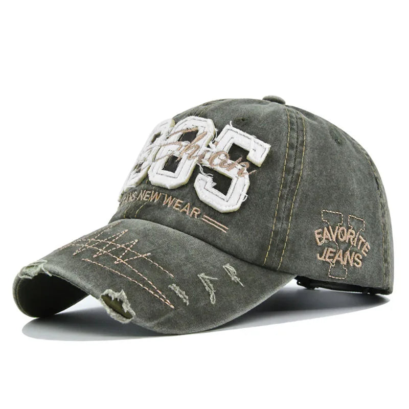 Vintage Baseball Cap Women Men 1985 Embroidery Hip Hop Snapback Hat