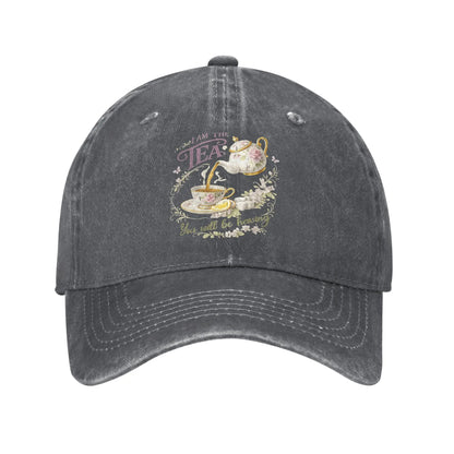 I Am The Tea You Will Be Having Sun Baseball Cap