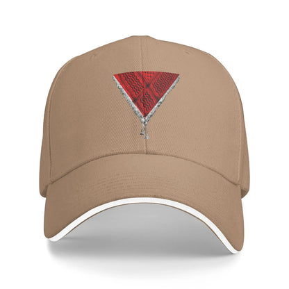 Summer Casual Baseball Cap Palestine The Red Triangle Running Hippie For Female Male
