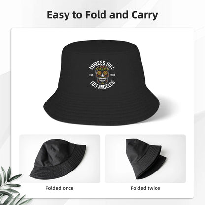 Cypress Hill Till Death Do Us Part Bucket Hat Breathable Fisherman Hats Spring Casual Sunscreen Hat