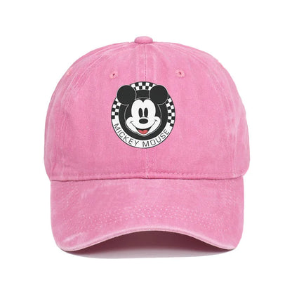 Unisex Mickey Mouse Print Kawaii Baseball Cap Wear Men Women Caps