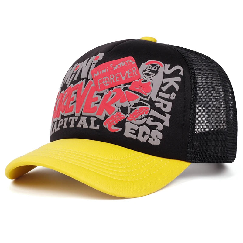 Baseball Hat MINI Printed Street Hip Hop Hat