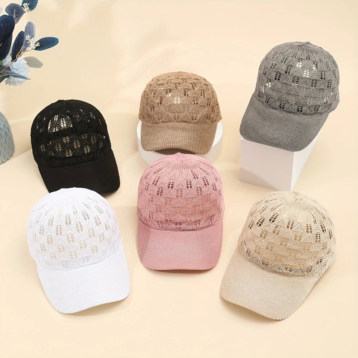 Women's Breathable Mesh Baseball Cap