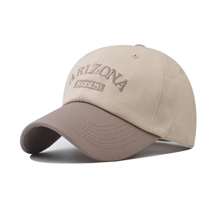 Fashion Summer Baseball Cap Men's Letter Embroidery Men Women