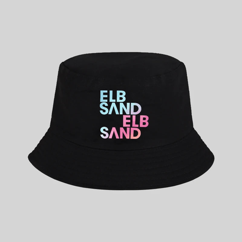 Gradient "Elb Sand" Print Bucket Hat