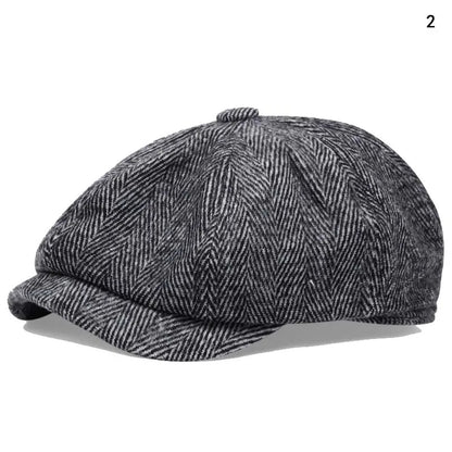 Men Casual Peaky Blinders Hat Spring Autumn Retro Beret Hats