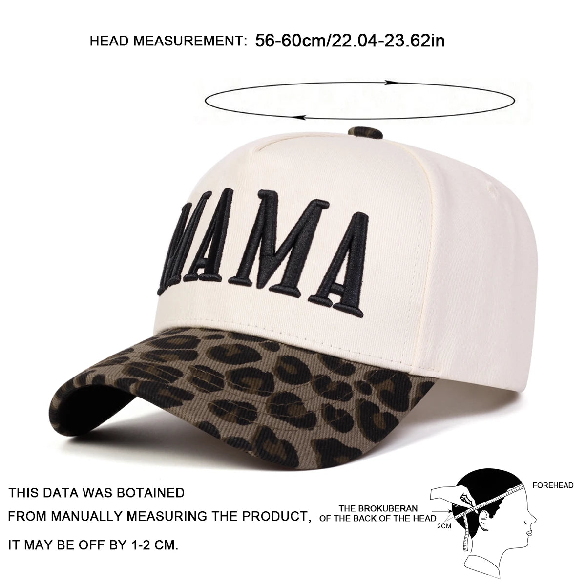 Unisex Mama Embroidery Baseball Caps Spring Autumn