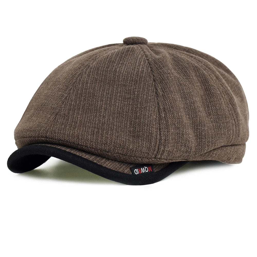 Newsboy Cap Men Women Autumn Winter Classic Vintage