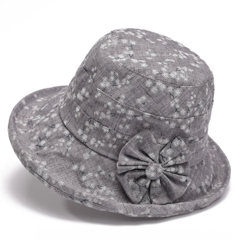 Panama Women's Bucket Basin Fisherman Hat