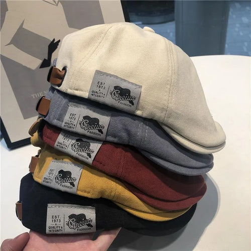 Cotton Peaky Blinders Caps For Men Hats Berets British Western Style Ivy Cap