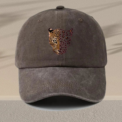 Men's Leopard Print Baseball Cap - Adjustable