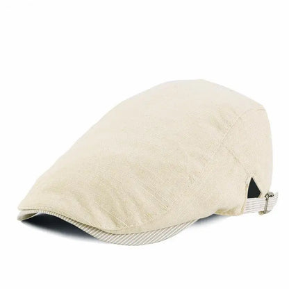Spring/Summer Breathable Lightweight Double Button Adjustable Beret