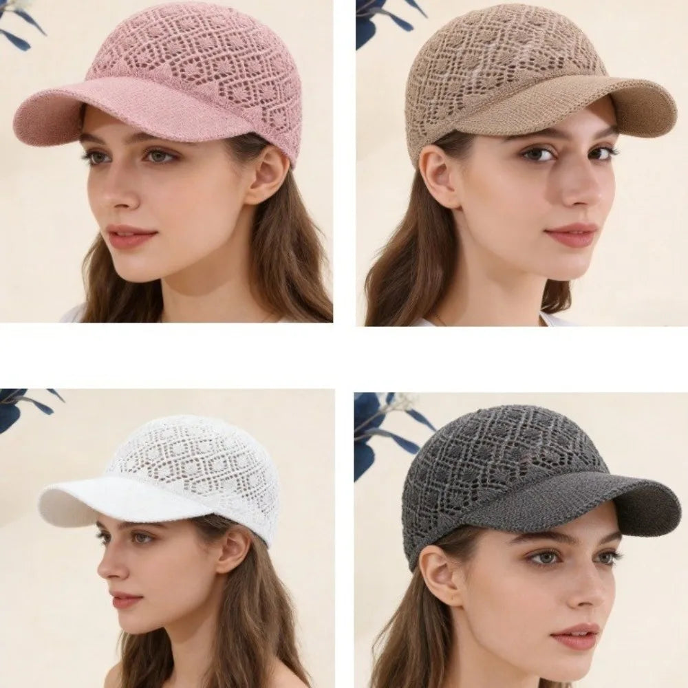 Fashion Hollow Thin Baseball Cap