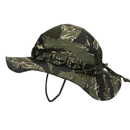 Camo Boonie Hat Sunscreen Breathable Bucket Hat Men's Outdoor