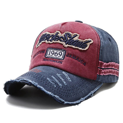 Skateboard Hat 1969 Alphabet Embroidered Hip Hop Hat