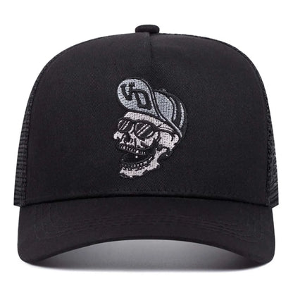Casual Fashion VON Baseball Cap Breathable Shade Alphabet Embroidery Embroidered DUTCH Trucker Hat