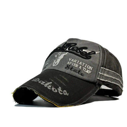 Washed Retro baseball Cap Made Old Adult Men Sun Hat Summer Fashion Vintage Women