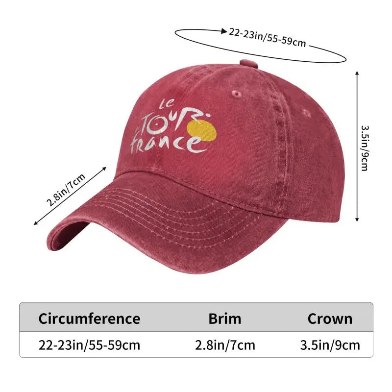Tour De France Baseball Cap