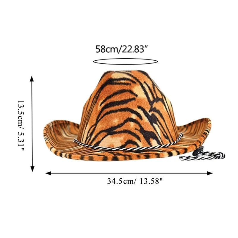 Western Styles Cowgirl Hat Unisex Hats Fits Most Women Men