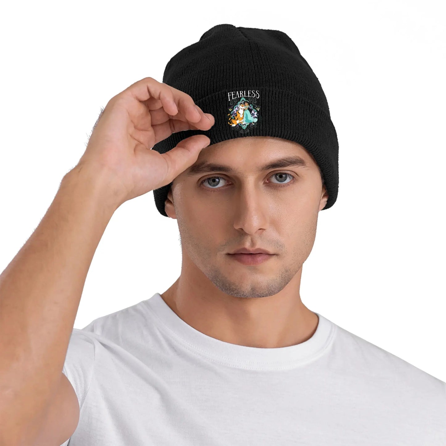 Aladdin Jasmine And Rajah Fearless Knit Hat  Beanie Hats