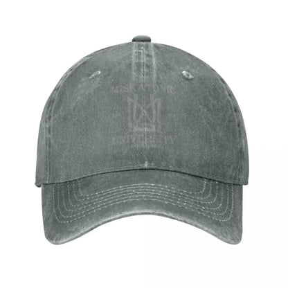 Miskatonic University Lovecraft Men Women Baseball Caps Distressed Denim Caps Hat