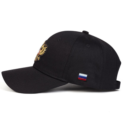 Unisex Double-headed Eagle Embroidery Baseball Caps Spring Autumn